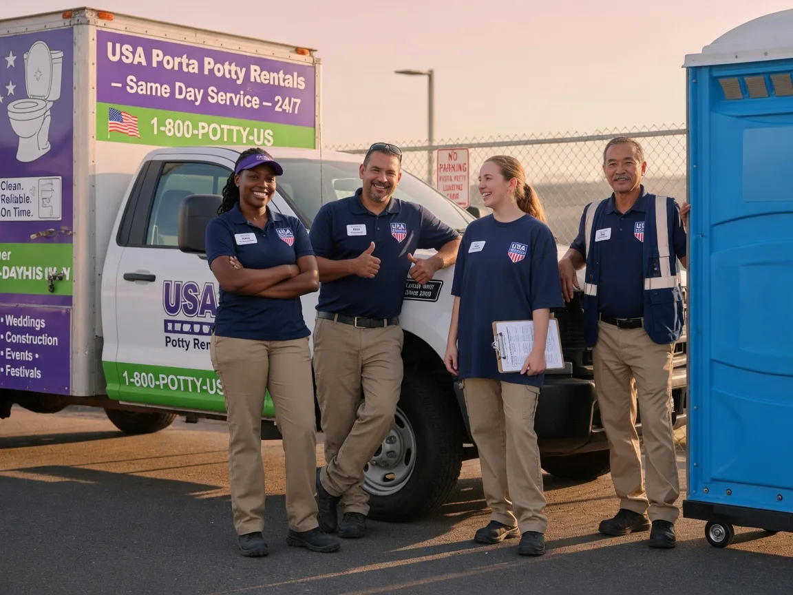 Porta Potty Rental company in Ridgway, IL