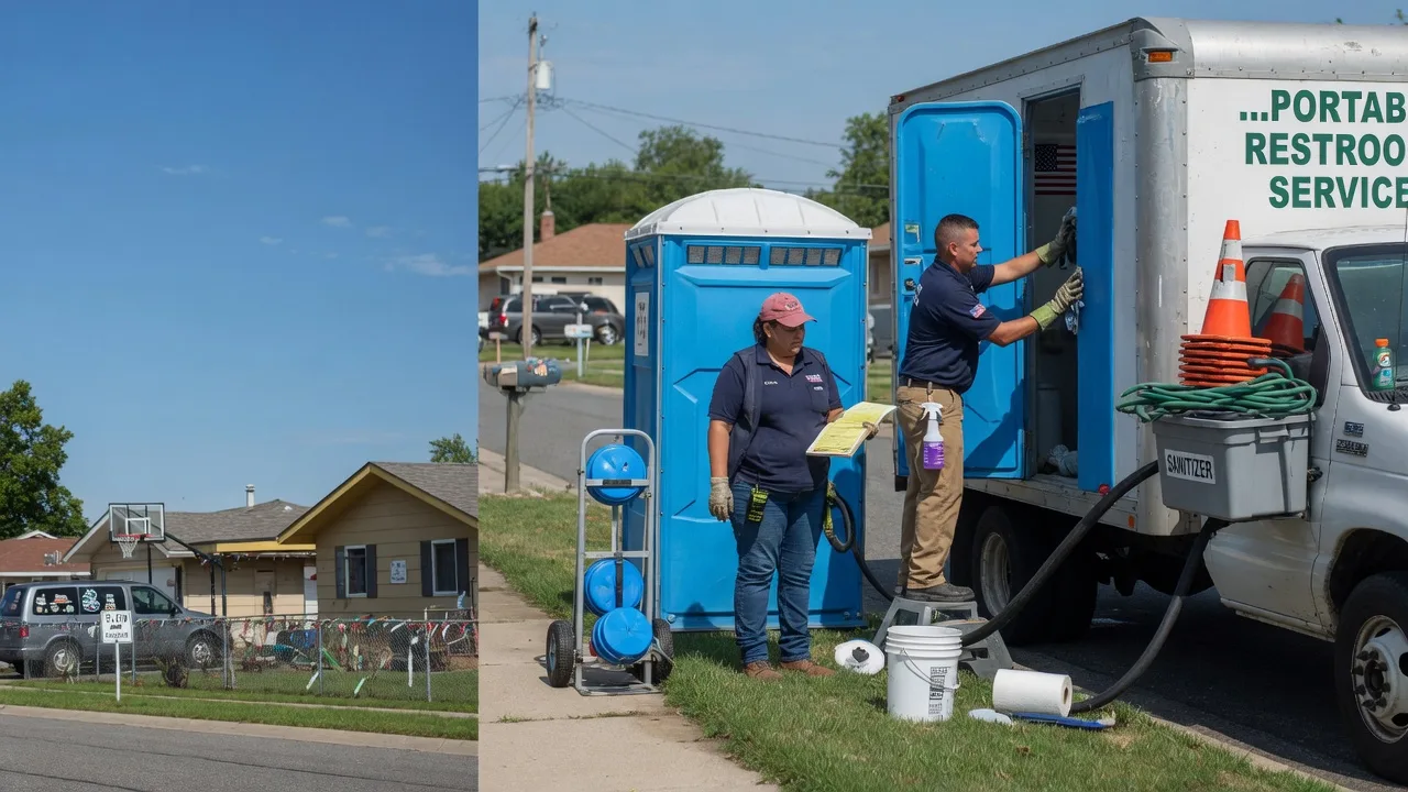 Portable Toilet Rental in Ridgway, IL near me